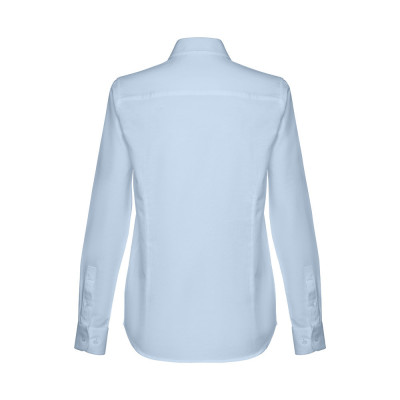 THC TOKYO WOMEN II. Women's long-sleeved oxford shirt with pearl coloured buttons